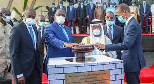 POSE DE LA PREMIÈRE PIERRE DU PORT MULTIFONCTIONNEL DE NDAYANE