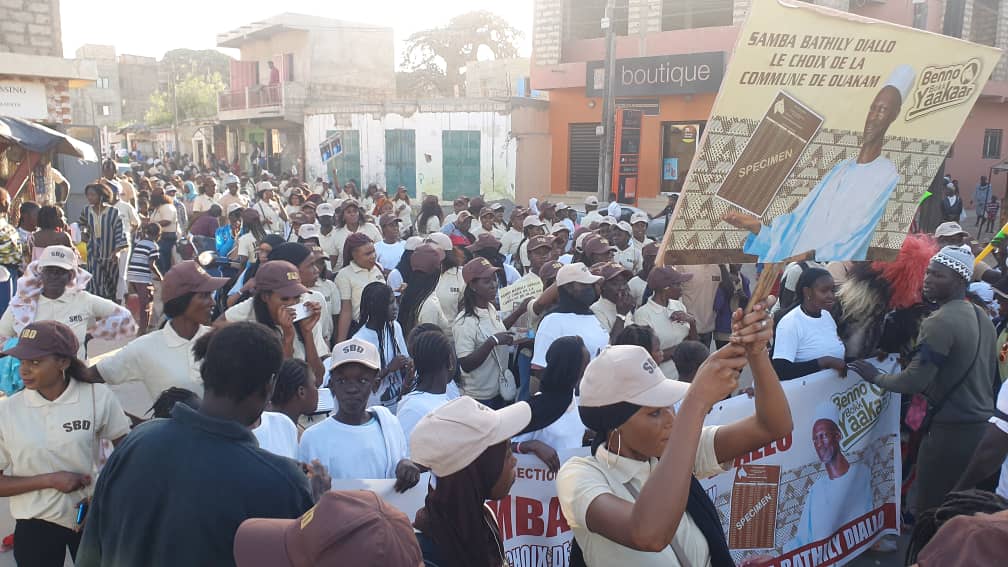 En prélude aux locales, le maire de Ouakam Samba Bathily Diallo étale sa force de frappe (images )