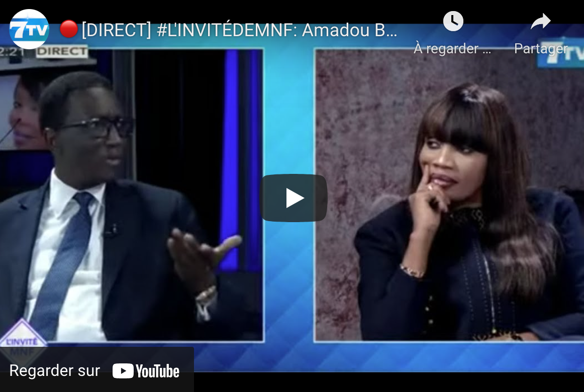 Amadou Bâ sur les Locales du 23 Janvier; BBY; TER et...