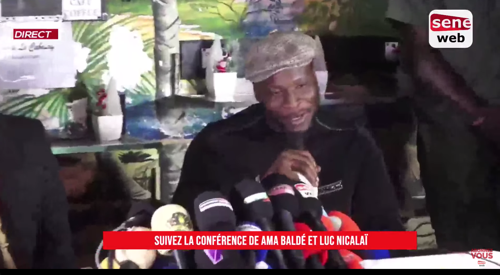 Combat contre Modou Lo suivez la conférence de Ama Baldé et Luc Nicalaï