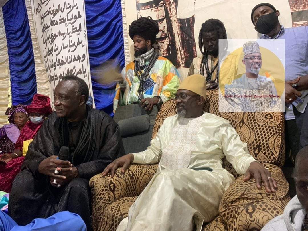 Médina : Les "Baye Fall" déroulent le tapis rouge pour le candidat  de la coalition BBY Cheikh Ba (Images exclusives)