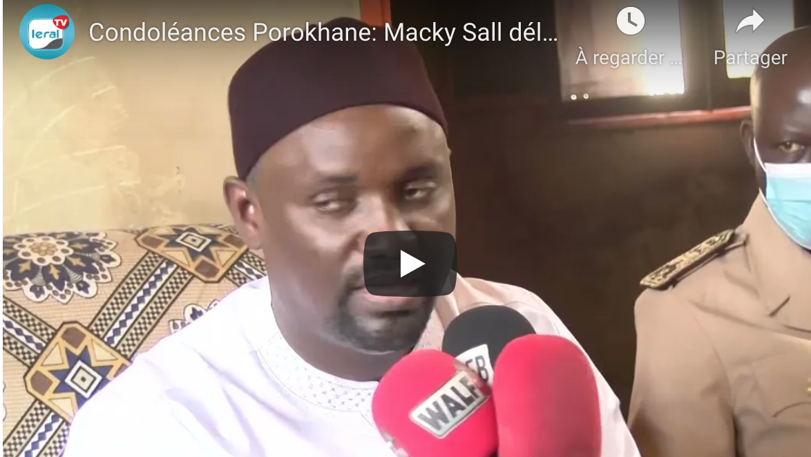 Condoléances à Porokhane: Macky Sall délègue Samba Ndiobéne Kâ et Dame Diop, avec 15 millions FCfa