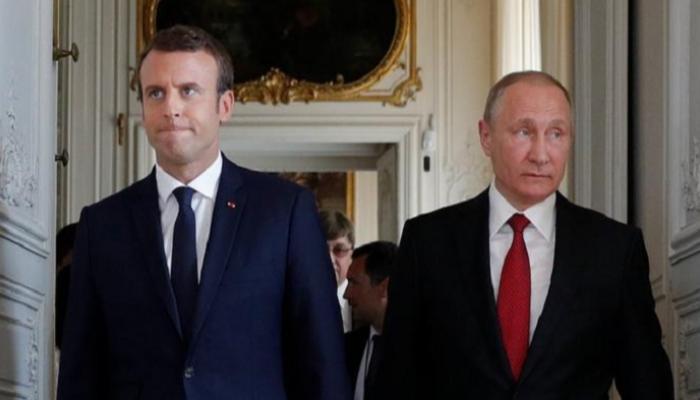 ​Macron demande à Poutine la levée du siège de Marioupol