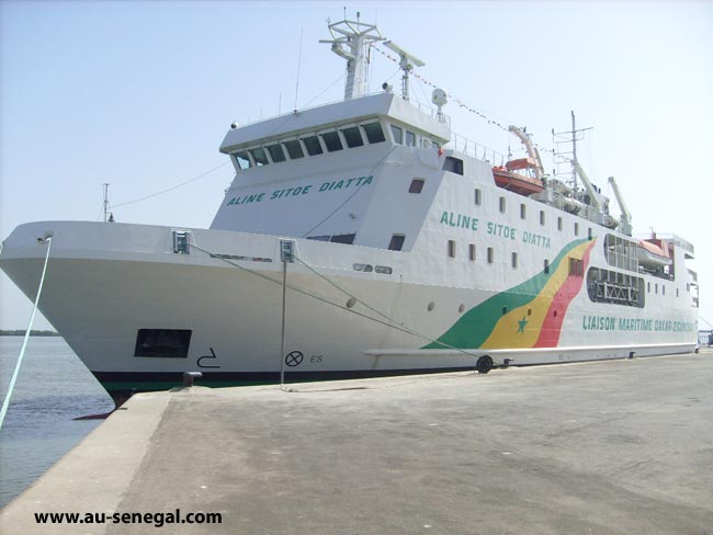 Transport maritime: Frayeur à «Aline Sitoé Diatta »