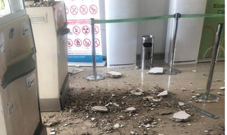 Photos-L’aéroport de Ziguinchor fermé jusqu’à nouvel ordre a cause  »d’imperfections dangereuses »