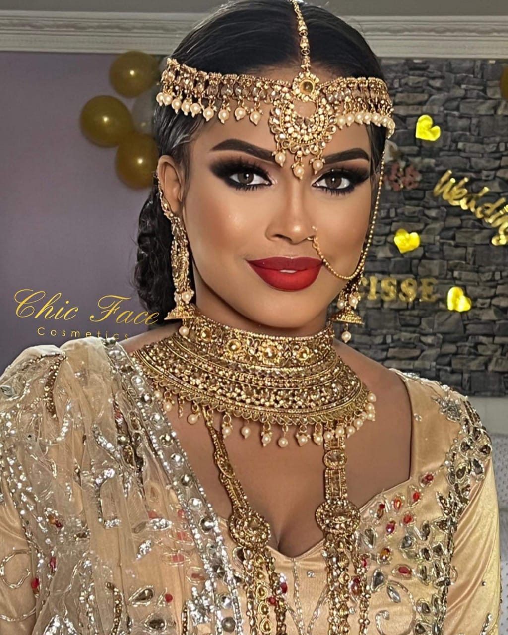 Pour son mariage, la désormais épouse du "Lion", Pape Abdou Cissé, se déguise en Maharani* (IMAGES EXCLUSIVES)