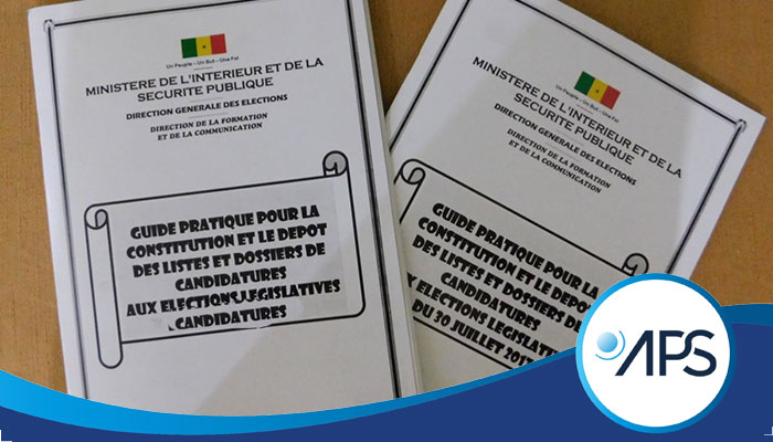 LÉGISLATIVES : LE DÉPÔT DES DOSSIERS DE CANDIDATURE FIXÉ DU 6 AU 8 MAI