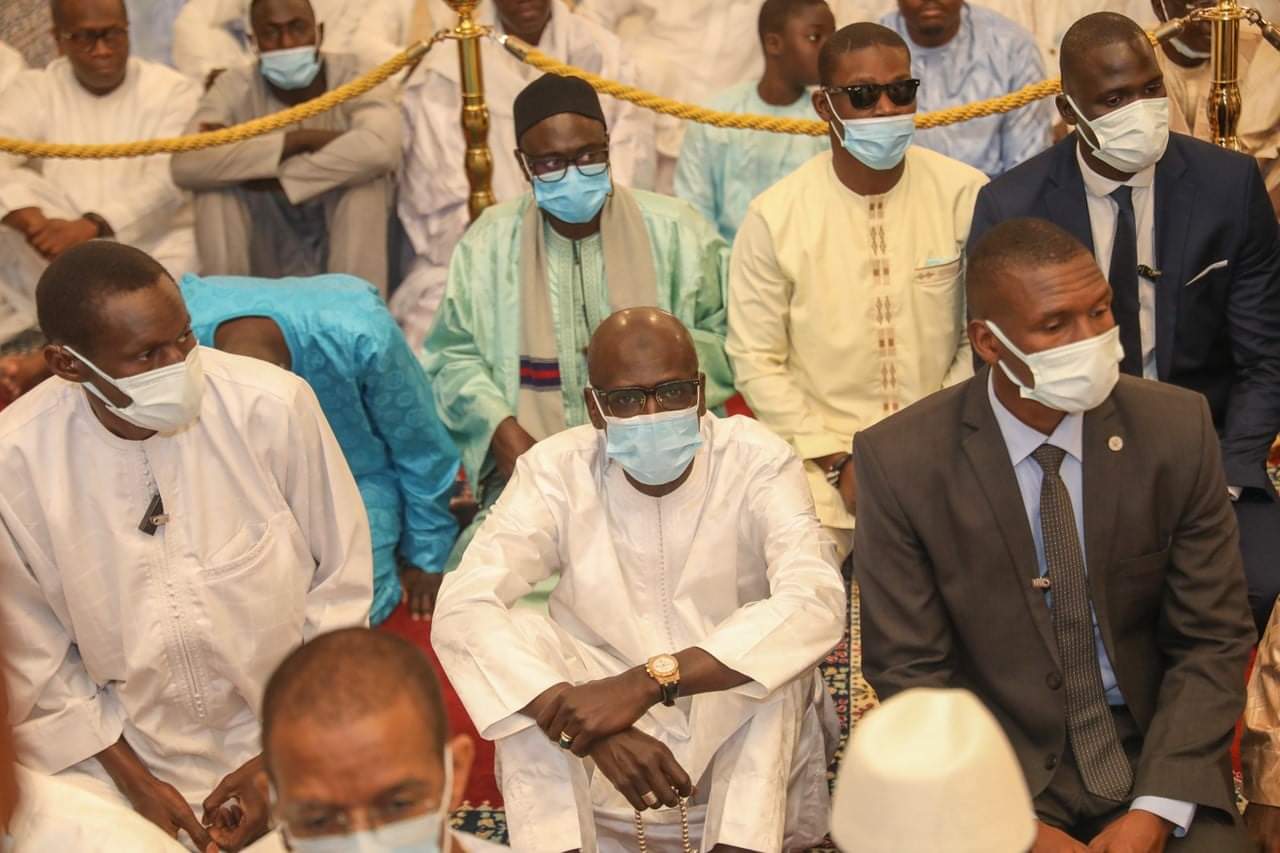 Les images de l'inauguration de la grande mosquée de Blanchot rénovée