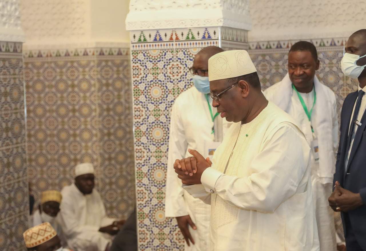 Les images de l'inauguration de la grande mosquée de Blanchot rénovée