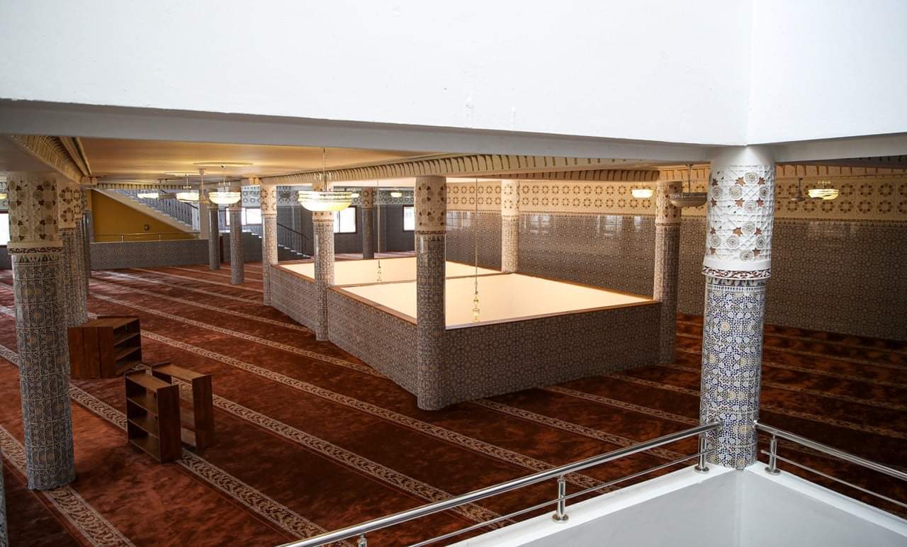 Les images de l'inauguration de la grande mosquée de Blanchot rénovée