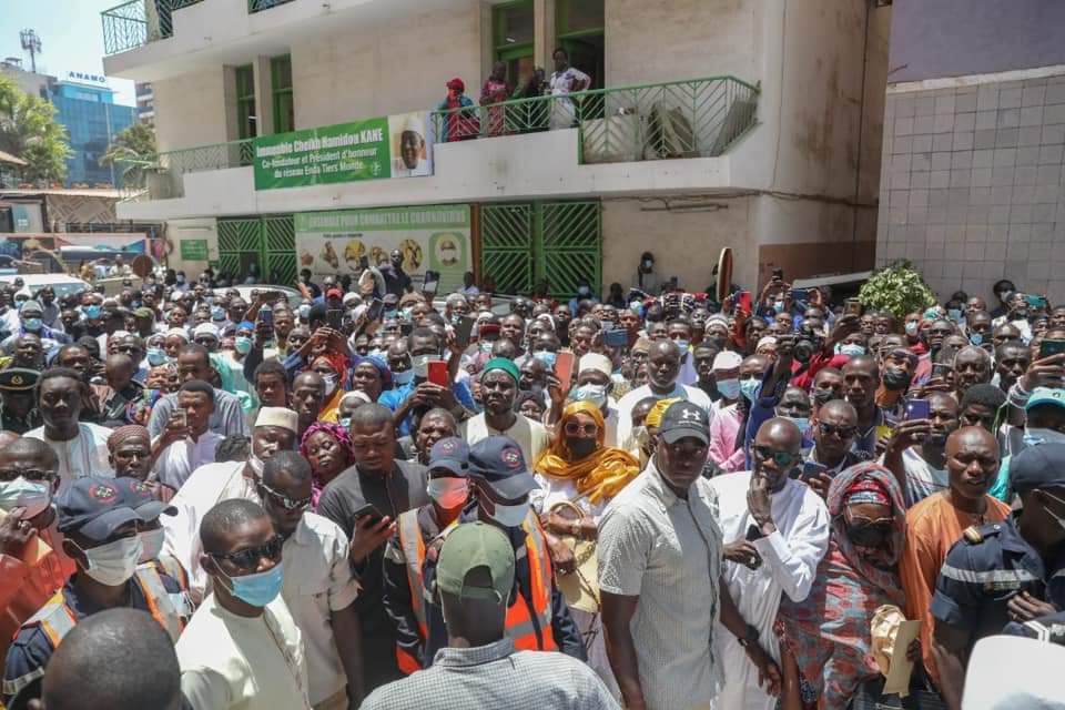 Les images de l'inauguration de la grande mosquée de Blanchot rénovée