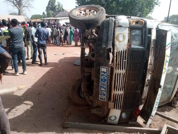 KOLDA : un accident fait 16 blessés dont deux graves à Thietty.