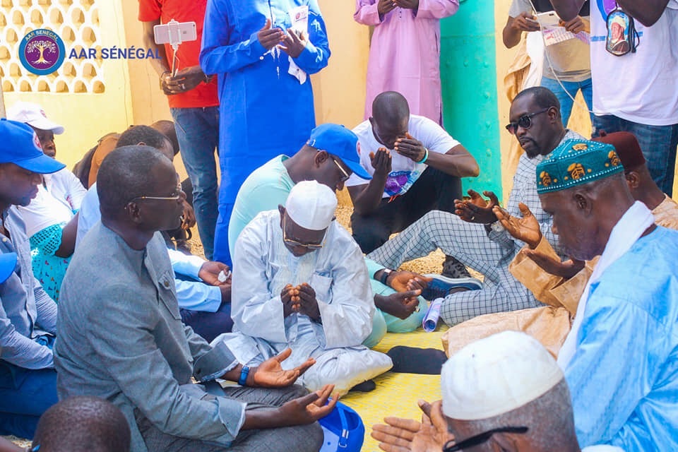 Législatives 2022 : visite de proximité de Aar Sénégal dans la Saafène avec Dr. Abdourahmane Diouf (Photos)