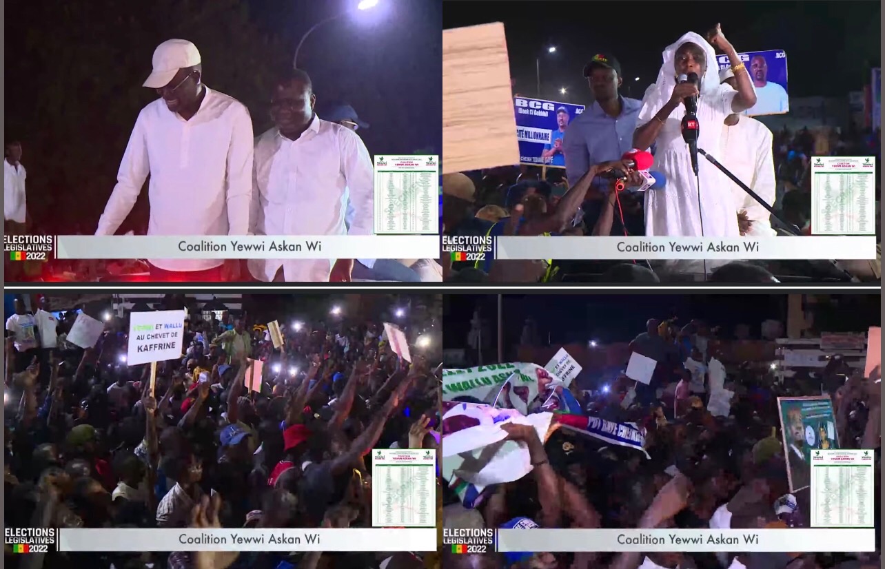Yewwi Askan Wi dans le Ndoucoumane : Sonko et Cie galvanisent la jeunesse et annoncent les couleurs du changement.