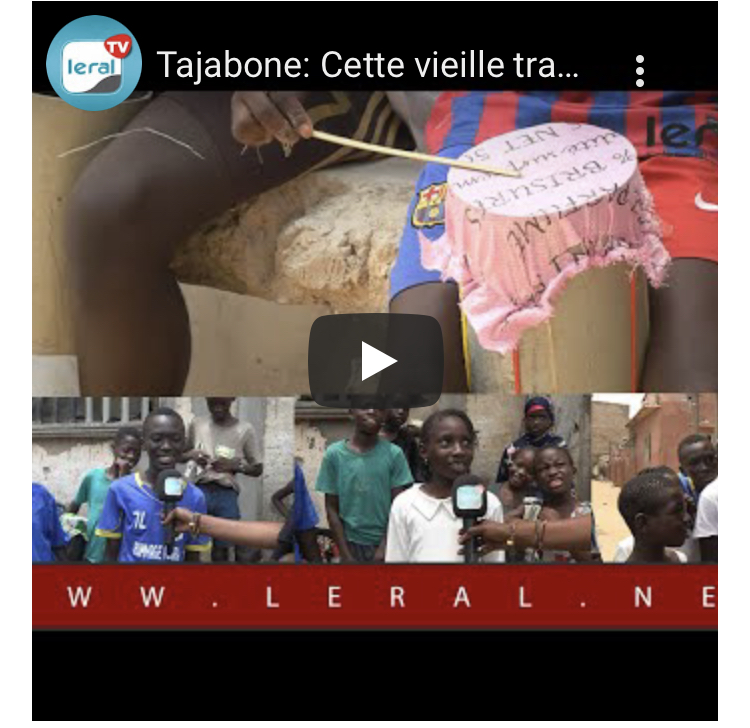 Tajabone: Cette vieille tradition qui résiste encore au temps