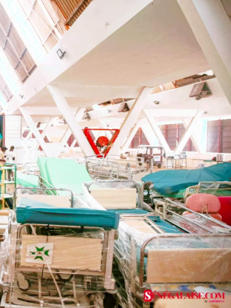 ​Après avoir offert du matériel médical à Touba, Gabrielle Kane reçoit les prières du Khalif Serigne Mountakha Bachir Mbacké
