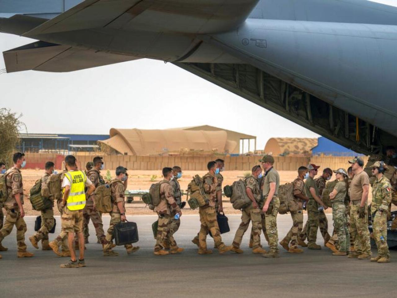Les derniers militaires français de l'opération Barkhane ont quitté le Mali Les derniers militaires français de l'opération Barkhane ont quitté le Mali