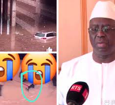 Inondations et mort de trois jeunes – Macky Sall ému, présente ses condoléances aux familles