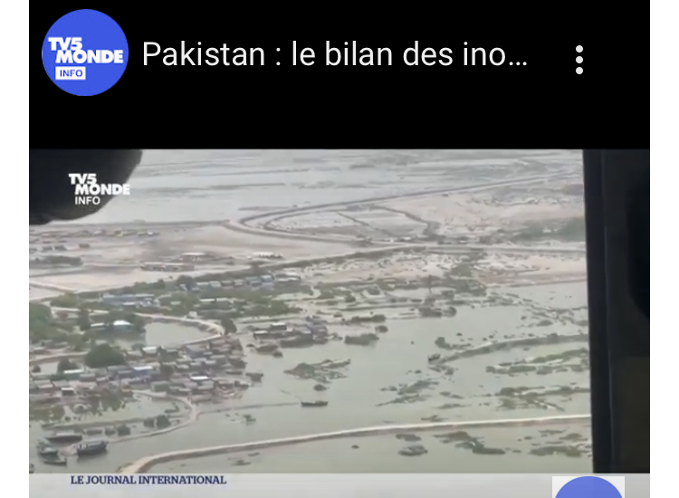 Pakistan : le bilan des inondations atteint 1000 morts
