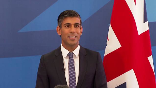 Royaume-Uni : le nouveau Premier ministre Rishi Sunak dévoile la composition de son gouvernement