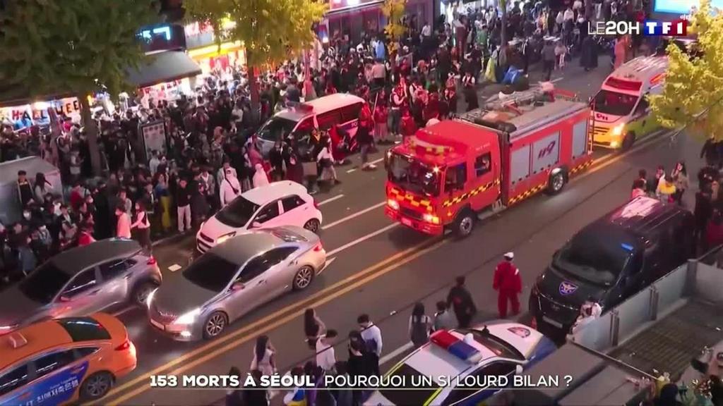 Séoul sous le choc : la bousculade d'Halloween bousculade a fait 153 morts et 134 blessés