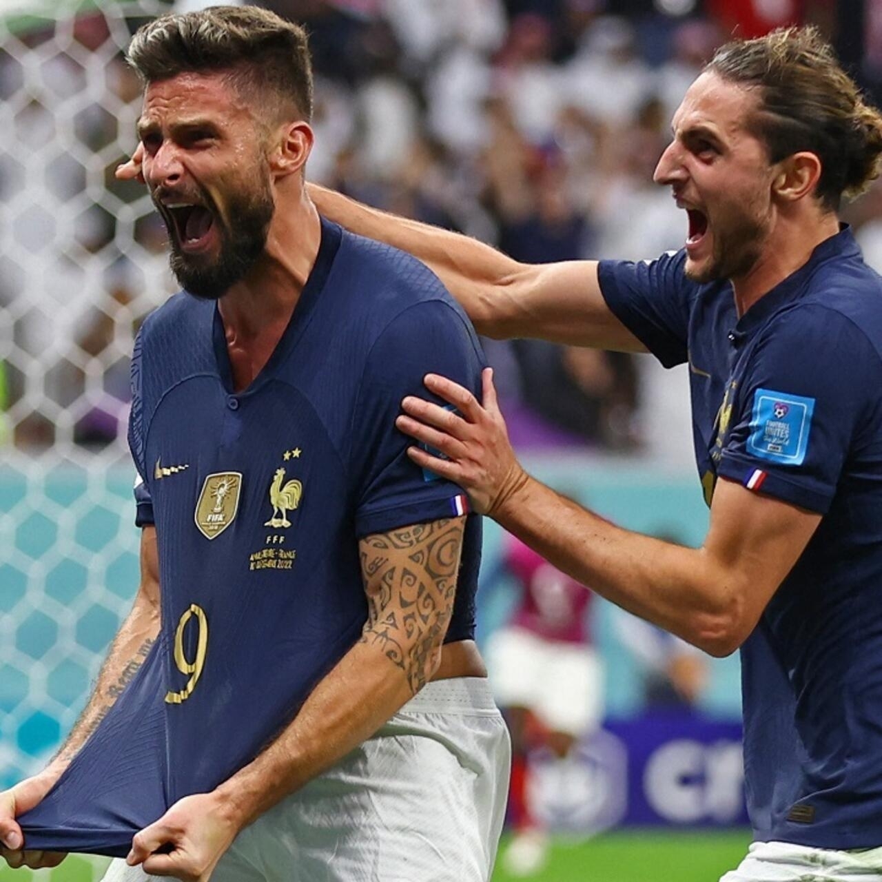 COUPE DU MONDE QATAR 2022 | LA FRANCE VIENT À BOUT DE L'ANGLETERRE (2-1) ET AFFRONTERA LE MAROC EN DEMI-FINALE