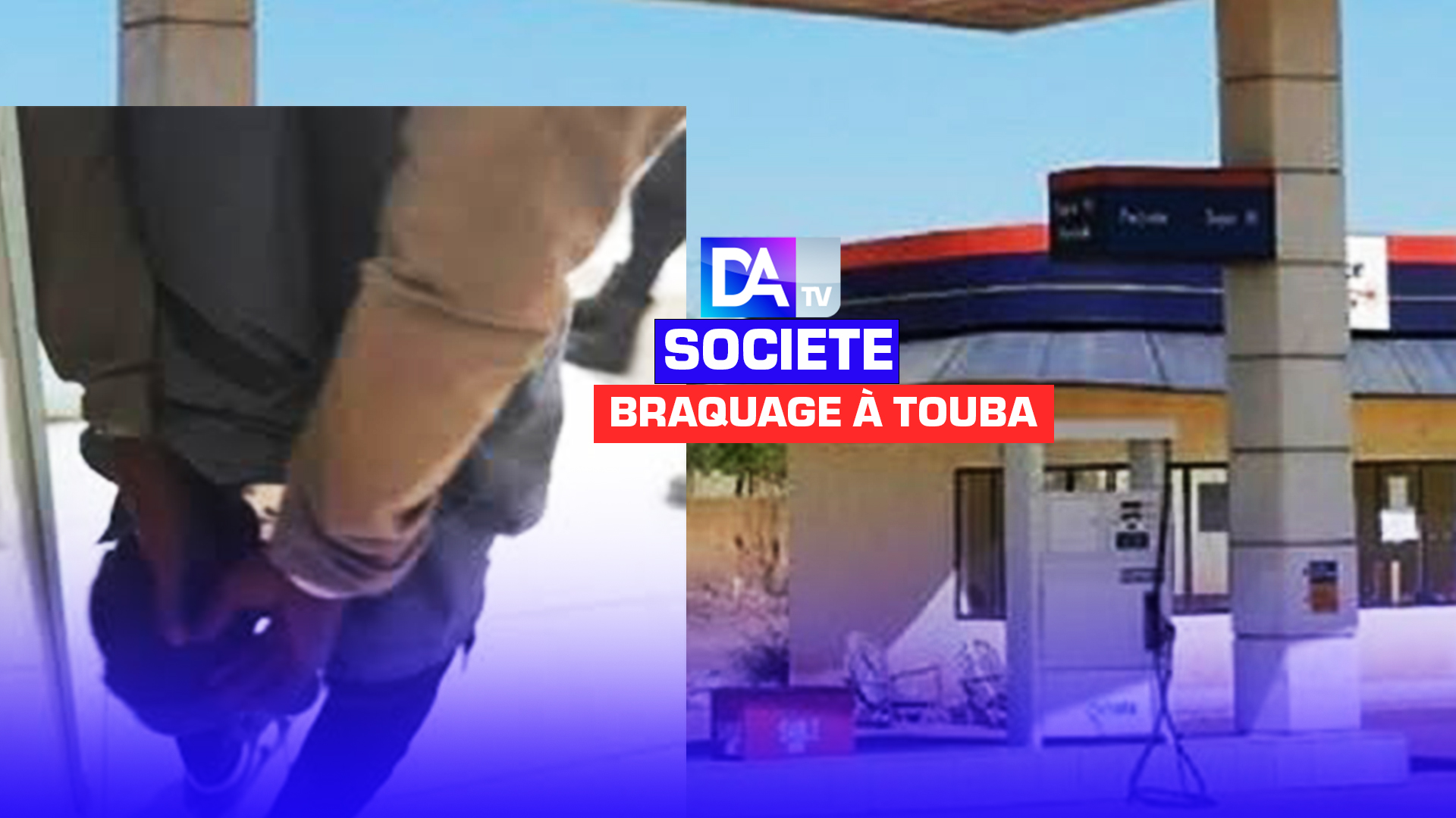 BRAQUAGE À TOUBA - Des malfrats attaquent une station d'essence, tirent des balles, blessent une personne et emportent le coffre-fort