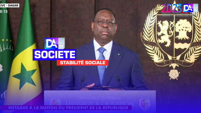Stabilité sociale : « Nul ne doit s’imaginer plus grand ou plus fort que cette nation qui nous abrite tous! » (Macky Sall)