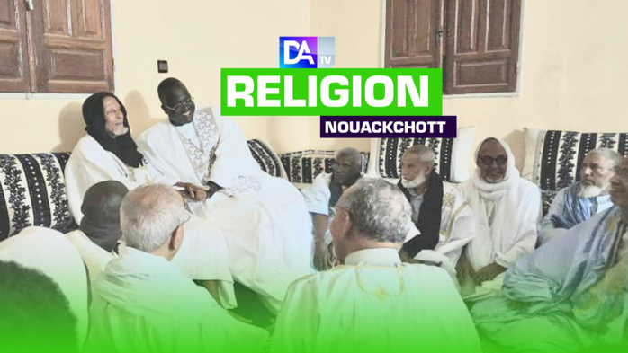 NOUACKCHOTT - Serigne Mountakha a dépêché une délégation pour présenter ses condoléances suite au rappel à Dieu de Mouhamadoul Mokhtar Ould Bah