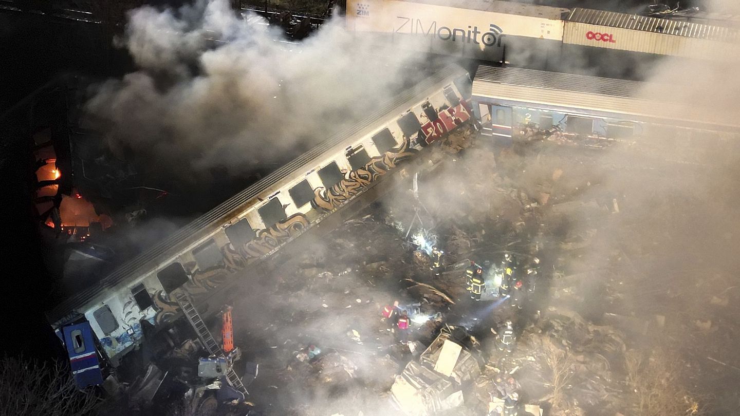 Catastrophe ferroviaire en Grèce : 36 morts et 66 blessés hospitalisés