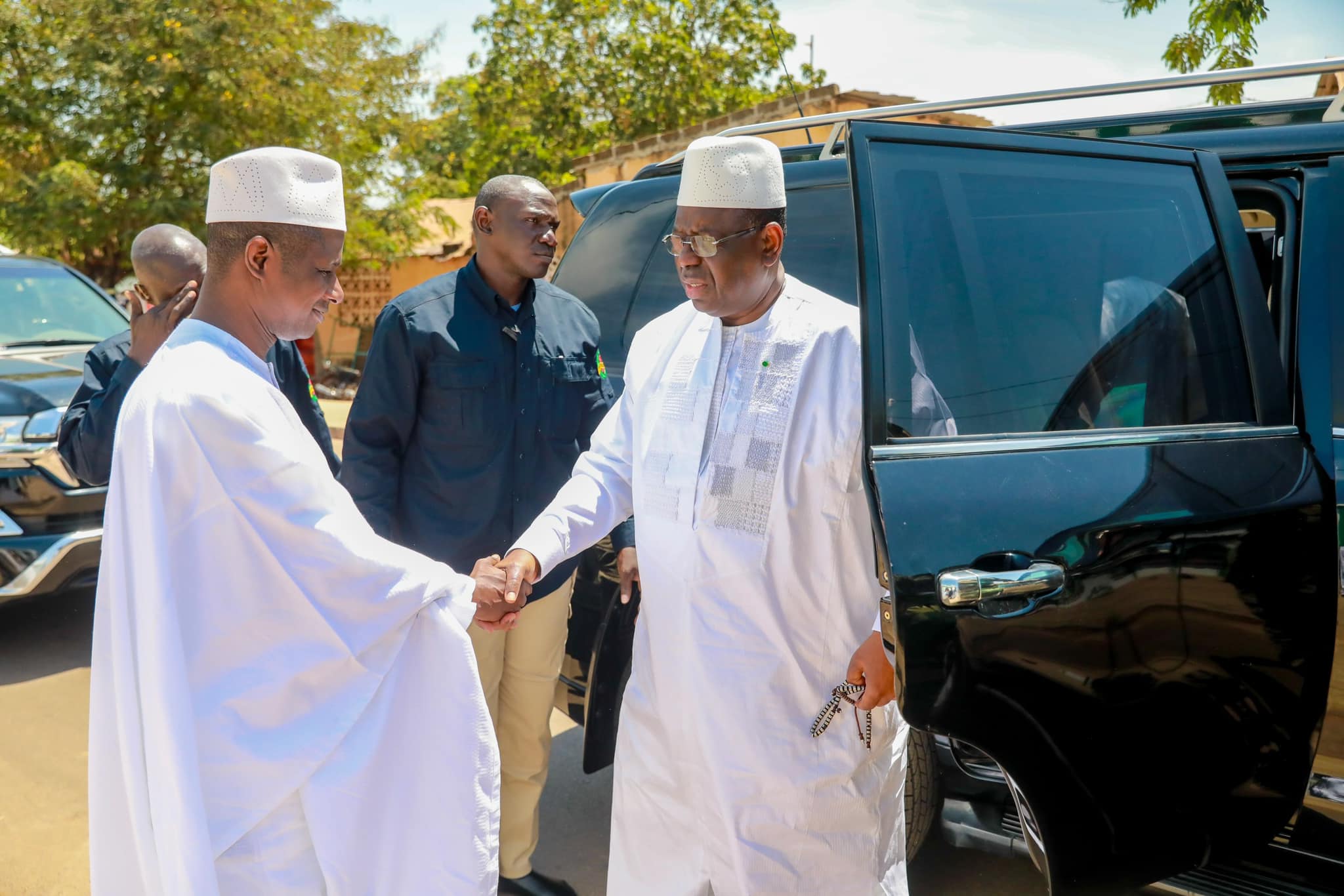 Le Chef de l’État Macky SALL a effectué la prière du vendredi à la Grande mosquée de Sédhiou rénovée