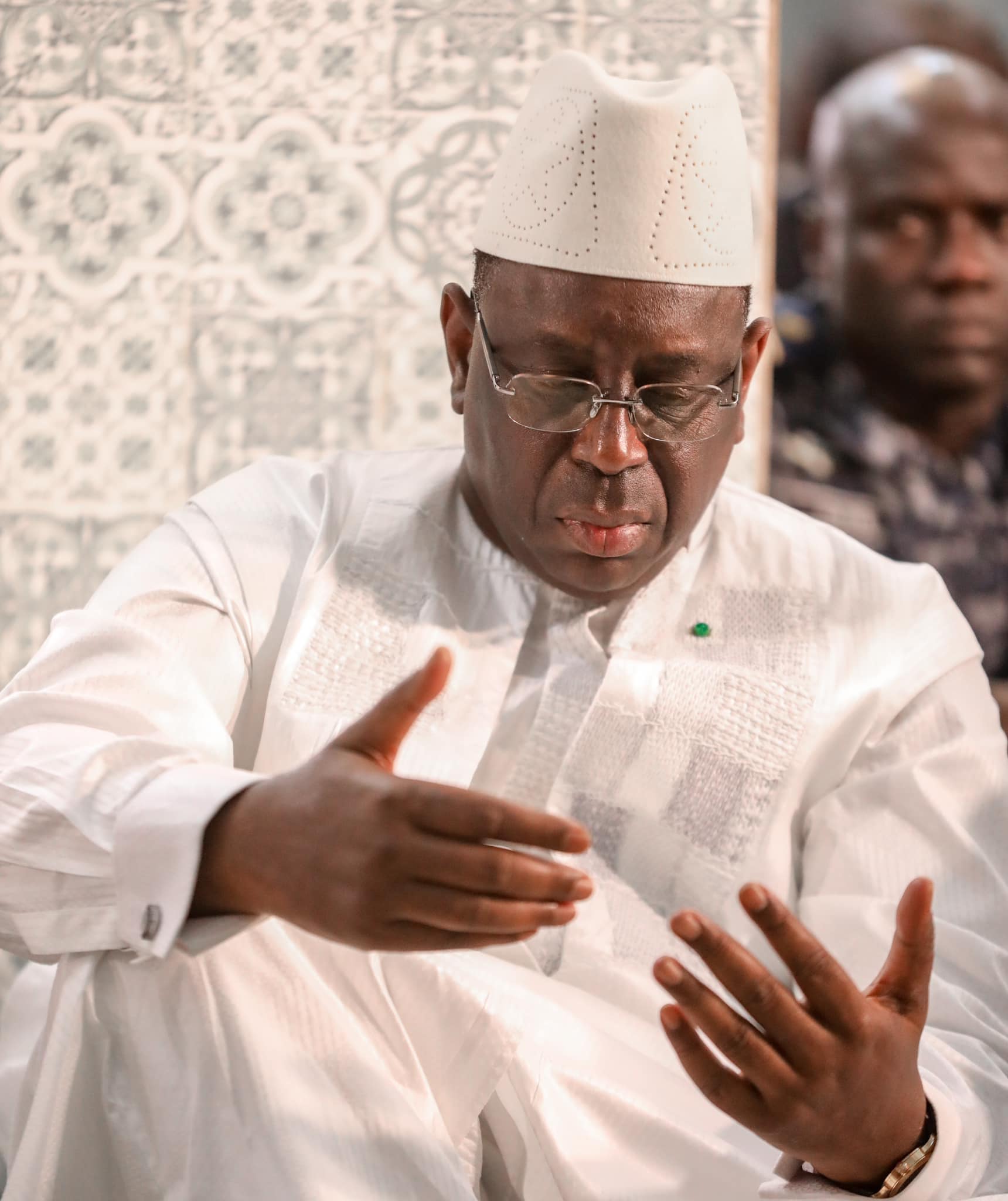 Le Chef de l’État Macky SALL a effectué la prière du vendredi à la Grande mosquée de Sédhiou rénovée