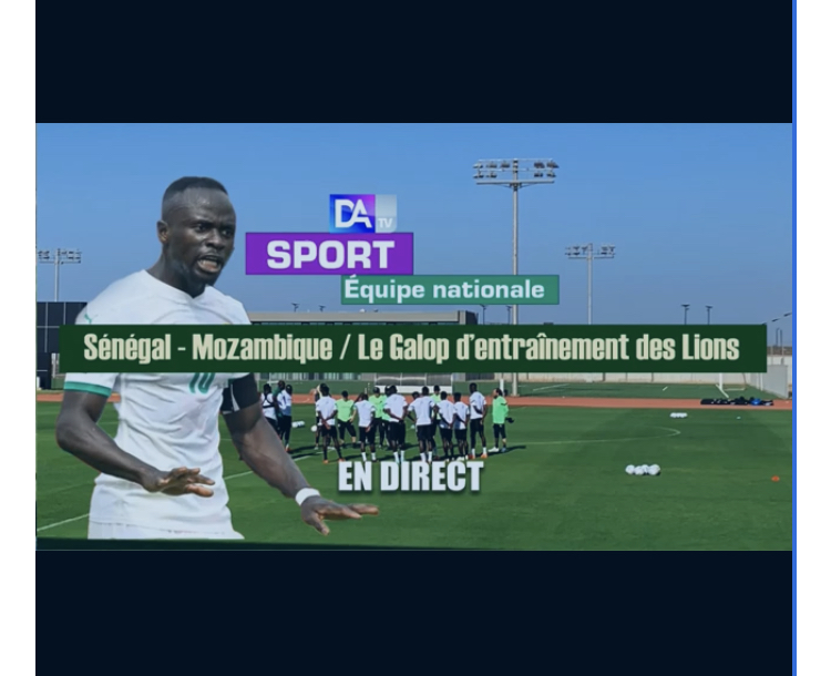 [ 🔴DIRECT ]Deuxieme seance d'entrainement avec Sadio Manè...