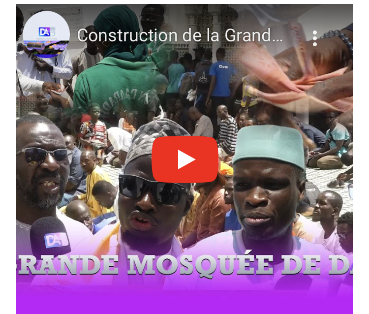 Construction de la Grande Mosquée de Tivaouane : Le « Jaayanté » des fidèles à Dakar