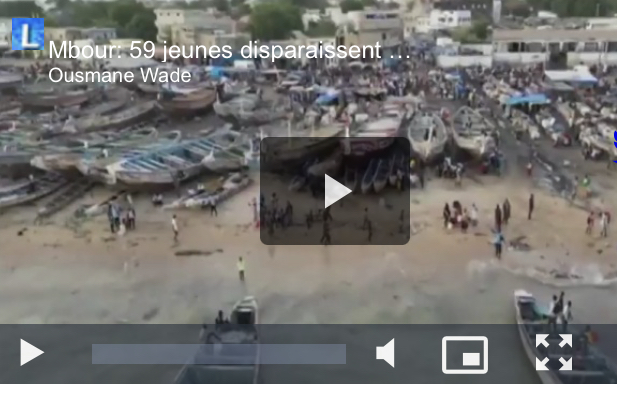 Mbour: 59 jeunes disparaissent en mer depuis 17 jours