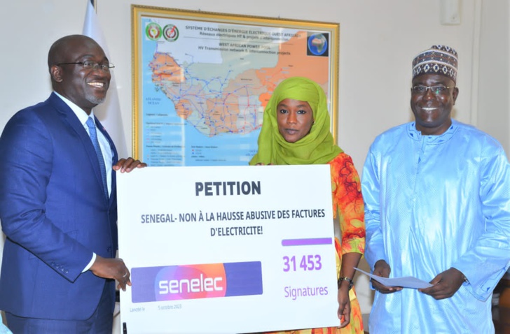 Après le dépôt de pétition à la Senelec: Oumy Ndour témoigne de la colère réelle des Sénégalais face à la hausse injustifiée des factures d’électricité