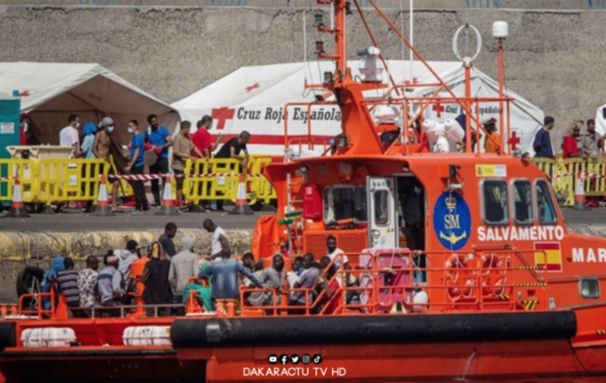 Espagne: 669 migrants partis du Sénégal sont arrivés ce vendredi à Ténérife et à El Hierro