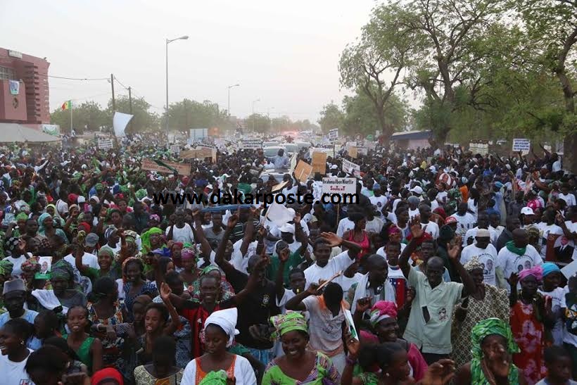 Macky Sall accueilli hier triomphalement à Kaffrine
