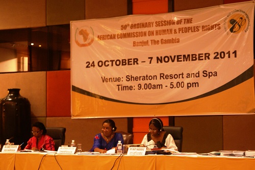 Le Sénégal passe devant la session ordinaire de la CADHP à Banjul