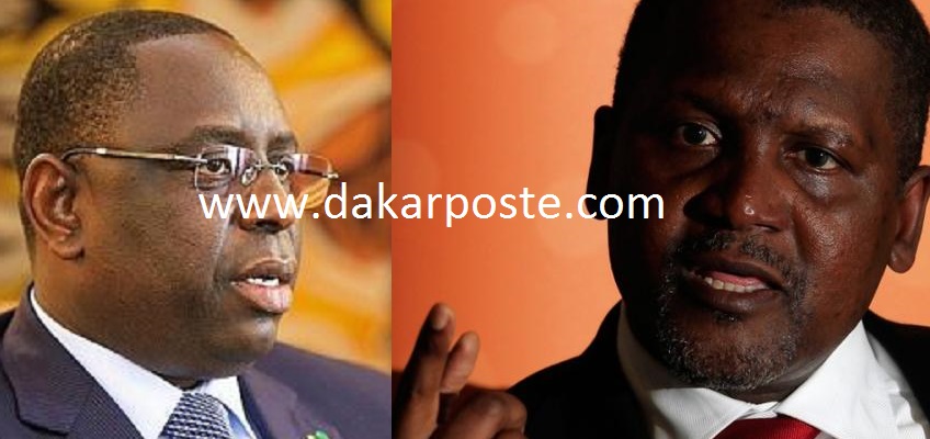 ​Recu en audience par le Président de la République : Ce que Aliko Dangoté a dit à Macky Sall