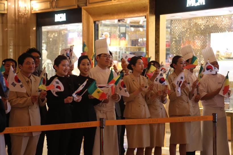 ​Les images exclusives de l'arrivée du Président Macky Sall à Seoul