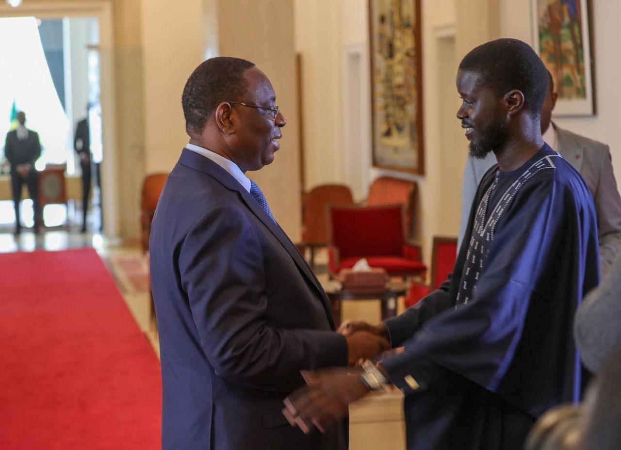 Macky Sall a reçu son successeur Bassirou Diomaye Faye et...Ousmane Sonko (IMAGES)