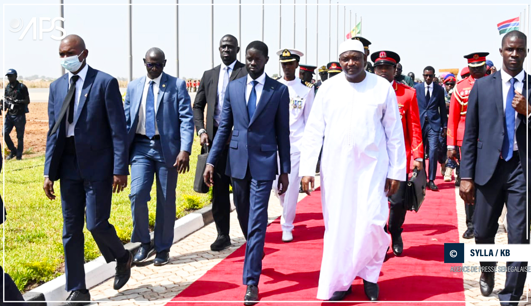 SENEGAL-GAMBIE-VISITE / Le président Bassirou Diomaye Faye est arrivé à Banjul