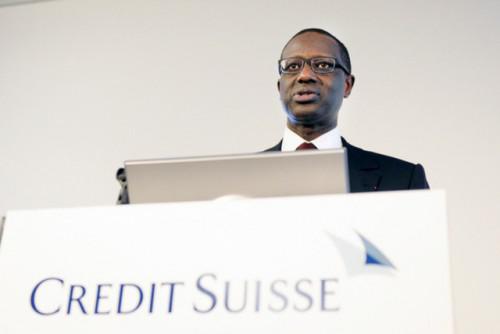 L'Ivoirien Tidjane Thiam prend ses fonctions à la tête de Crédit Suisse