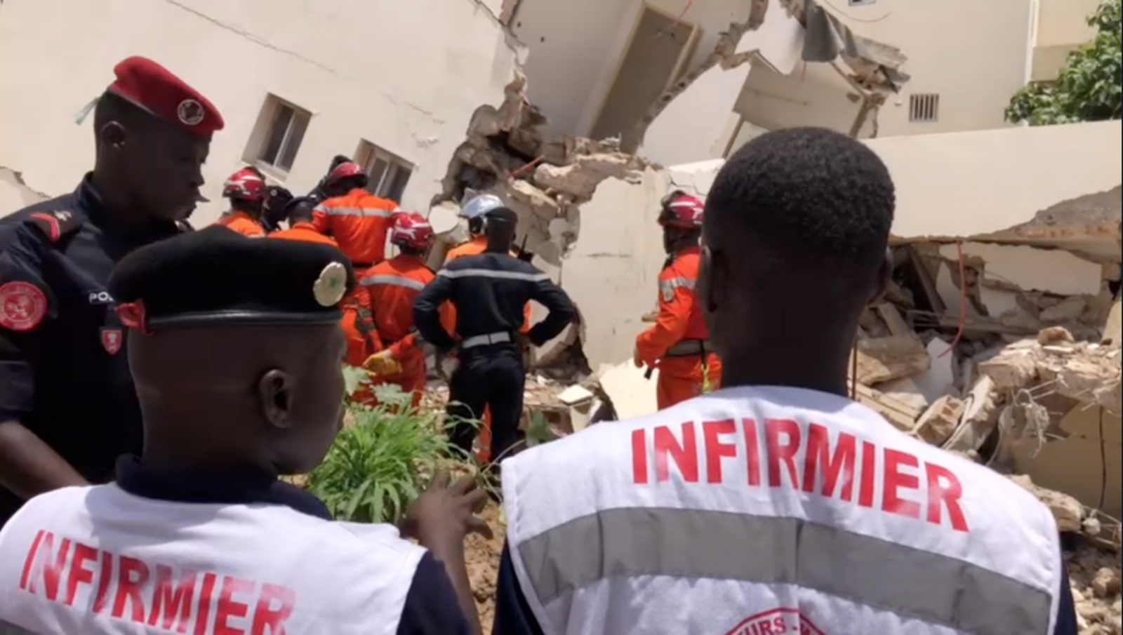 Saint Louis : Deux petites filles tuées dans l'effondrement de la dalle d'un bâtiment