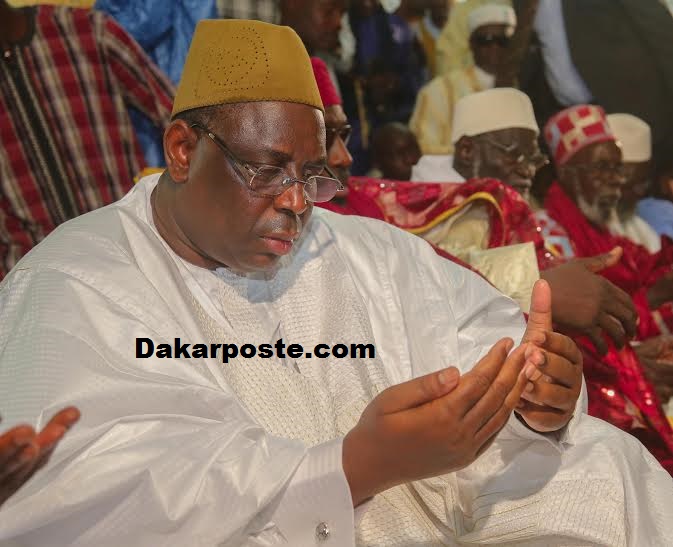 Prière Korité du chef de l'Etat à la Grande Mosquée Dakar