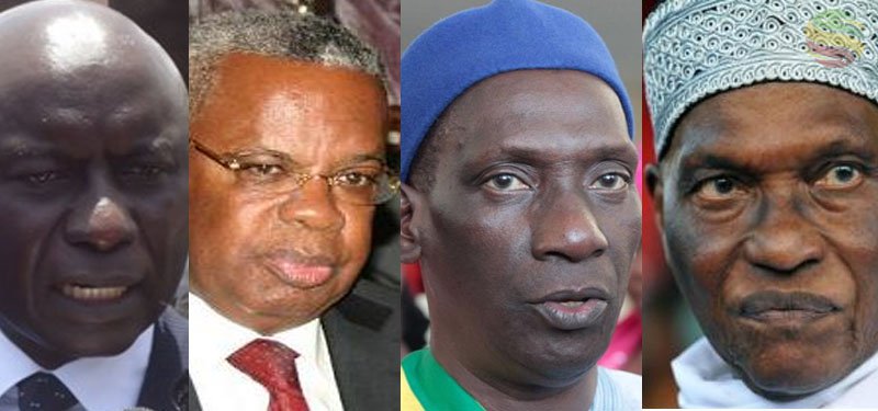 Transparence des élections : Wade, Idy, Decroix, Baldé, Pape Diop et Djibo mettent en place un front