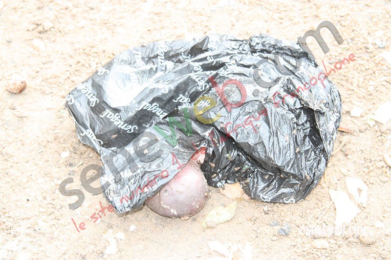 Niarry Tally : Le corps d'un nouveau-né découvert dans un sachet en plastique (photo