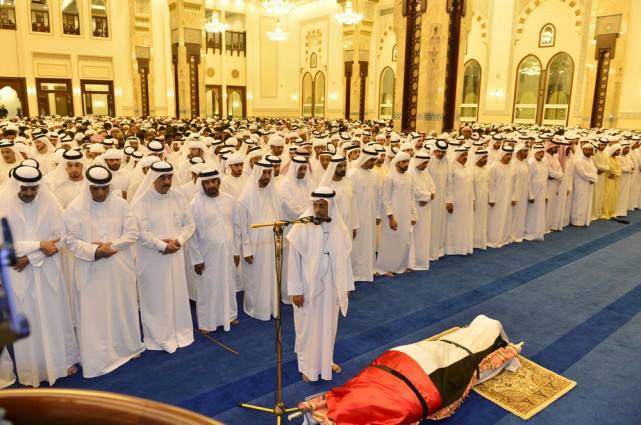 Levée du corps du fils aîné de l’émir de Dubaï