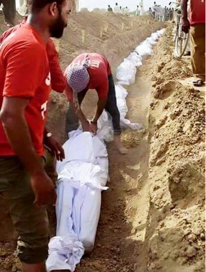 Tous ceux qui sont mort dans la bousculade ont été enterrés dans une seule et même tombe à la Mecque